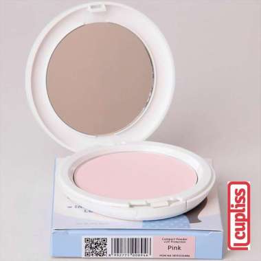 PIGEON Teens Compact Powder + UV Innocent Look 14gr Bedak Remaja Pink