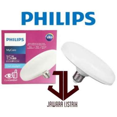 LAMPU PHILIPS LED BULB UFO 15W 15 W WATT E27