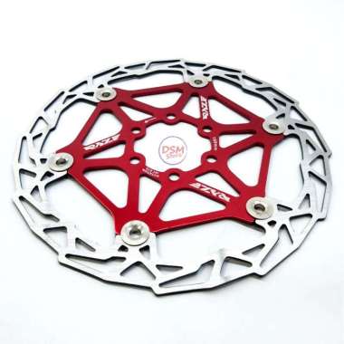 Cakram Rotor Sepeda Raze Disc Rotor Floating Raze RT02-160mm Merah