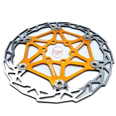 Cakram Rotor Sepeda Raze Disc Rotor Floating Raze RT02-160mm Gold