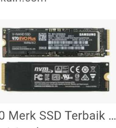 SAMSUNG SSD 970 EVO PLUS 1TB GARANSI RESMI Black