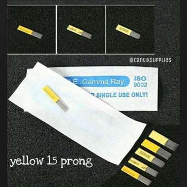 CAS . JARUM SULAM DOUBLE Sulam alis brow embroidery