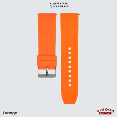 Strap Rubber Tali Karet Jam Tangan Expedition Seven Friday 26mm 28mm 28mm Orange