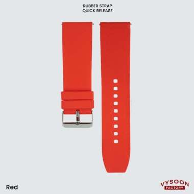Strap Rubber Tali Karet Jam Tangan Expedition Seven Friday 26mm 28mm 28mm Red