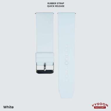 Strap Rubber Tali Karet Jam Tangan Expedition Seven Friday 26mm 28mm 28mm White