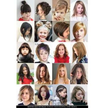 CAS . POSTER SALON WANITA CUSTOM / POSTER SALON GAMBAR RAMBUT WANITA 13 anak