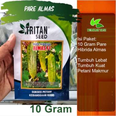 Benih Pare Hibrida Almas 10 Gram Pare Dulco