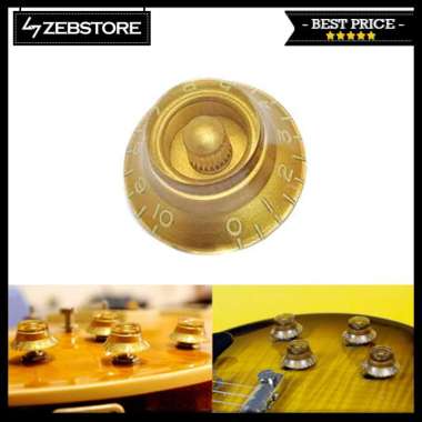 Knob Gitar Bell Gold Gold