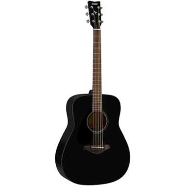Yamaha Musik Indonesia FG800BK Gitar Akustik Elektrik hitam