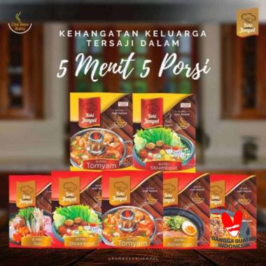 Bumbu Tomyam, Steamboat, Suki, Ramen, Bakso Suki