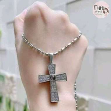 Kalung Kesehatan Cross Original MCI MGI Pendant Salib