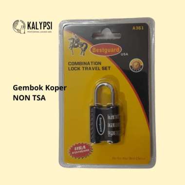 Gembok Kunci Koper TSA Original USA Non TSA