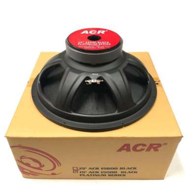 Speaker ACR 15 inch 15500 Black Platinum Series Hitam