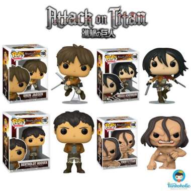 Funko POP! Set Promotion Animation - Attack on Titan [4 items]