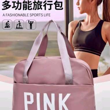 Tas Treveling Lipat Waterproof Koper Organizer pink 1210 Large