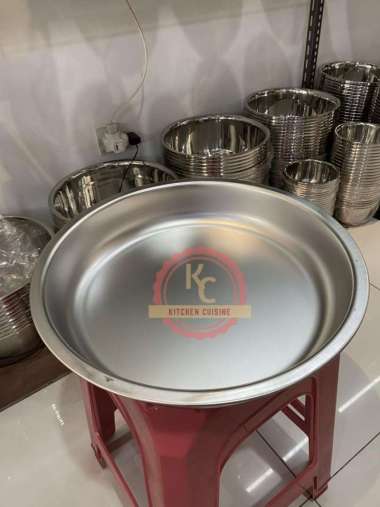 Foodpan Bulat / Insert Bulat Chafing Dish ukuran 7Liter