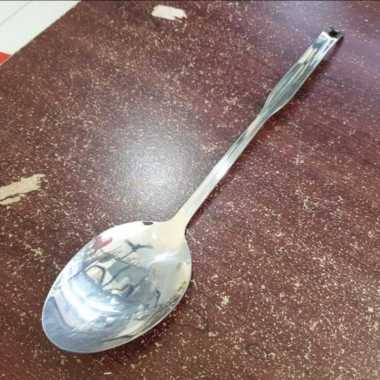 Sendok Prasmanan oval Stainless Steel 35cm