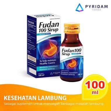 Fudan Fucoidan 100mg Sirup Bantu Memelihara Kesehatan Lambung - 100ml