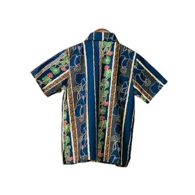 bateeq kemeja anak pria batik Padma Boy Shirt Navy 492 7