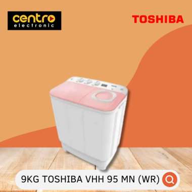 MESIN CUCI TOSHIBA 2 TABUNG 9KG VHH95MN(WR)