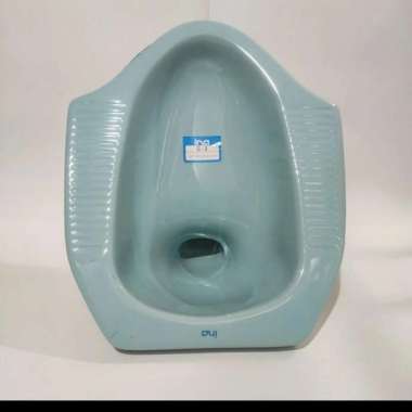 Toilet Closet Kloset Jongkok Ina C2 Biru Maroon Hijau Beige Ivory Biru