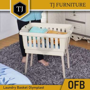 Olymplast Folding Basket OFB Keranjang Cucian Foldable / Laundry Basket / Keranjang Baju Plastik / K