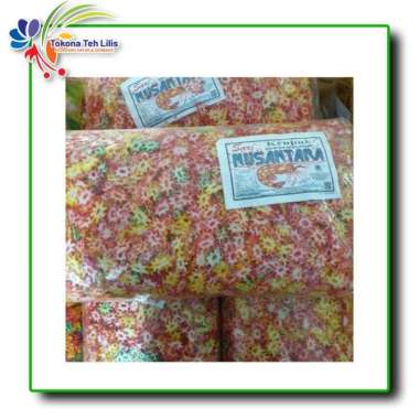 Kerupuk Bintang Mentah Rasa Udang Sari Nusantara (1 Bal - 4 Kg)
