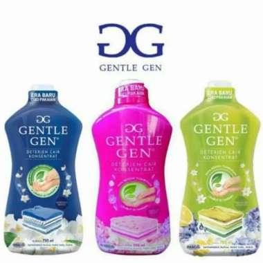 GENTLE GEN DETERJEN CAIR 750ML HIJAU MORNING BREEZE