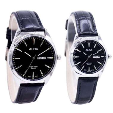JAM TANGAN COUPLE ORIGINAL ALBA AJ6195 AJ6195X1 and ALBA AN8091 AN8091X1 JAM TANGAN ALBA ORIGINAL JA
