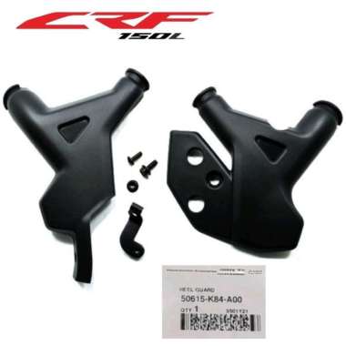 Heel Guard Tutup Pelindung Rangka Frame Guard CRF 150 ORIGINAL HONDA Orange