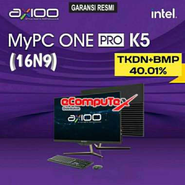 PC AIO AXIOO MYPC ONE PRO K5 (16N9) RAM 16GB i5 TKDN GARANSI RESMI