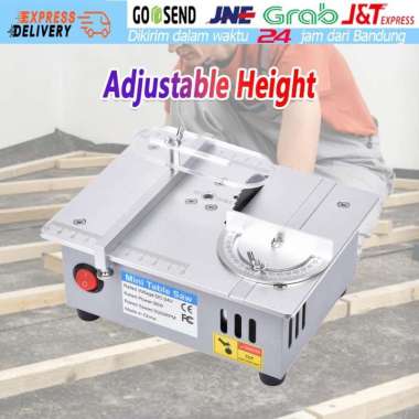 Mini Meja Gergaji Potong Table Saw Mesin Potong Batu Kayu Keramik