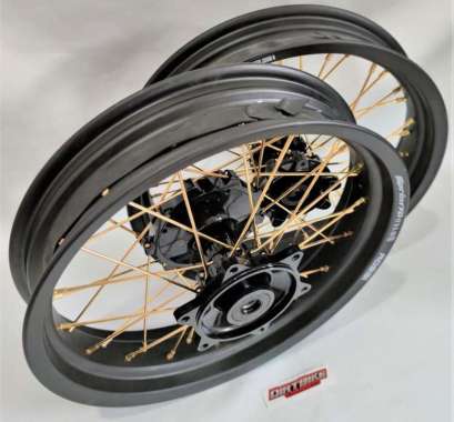 VELG SUPERMOTO CRF RING 17 UKURAN 300 350 17 CRF 150 Merah