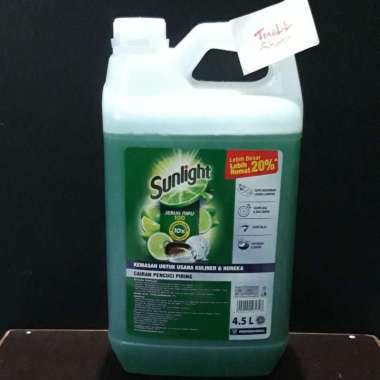 Promo Harga Sunlight Pencuci Piring Jeruk Nipis 100 5000 ml - Blibli