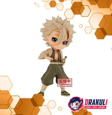 Banpresto Q Posket Demon Slayer Kimetsu No Yaiba - Sanemi Shinazugawa Ver. B