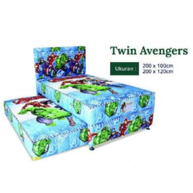 Boxy Sorong Springbed Sorong tingkat Tingkat 2in1 OLYMPIC Avenger 120