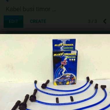 kabel busi timor dohc bluethunder mobil blue thunder racing usa