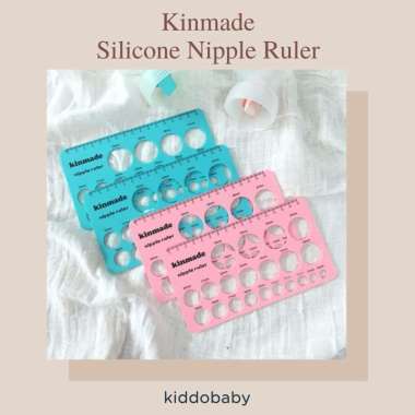 Kinmade Silicone Nipple Ruler | Penggaris Puting Pink