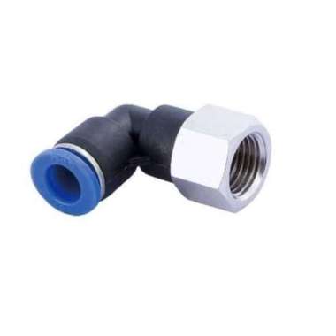Pneumatic Fitting PLF 6-02 / Elbow Female 6mm-1/4" inci