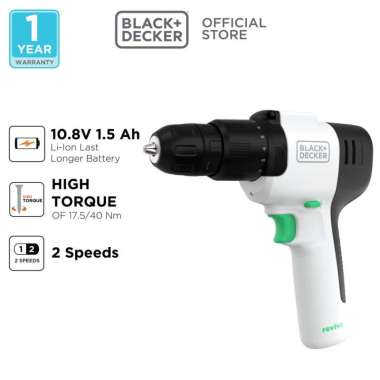 Black+Decker Reviva Bor Hammer Drill Cordless 12V REVHD12C