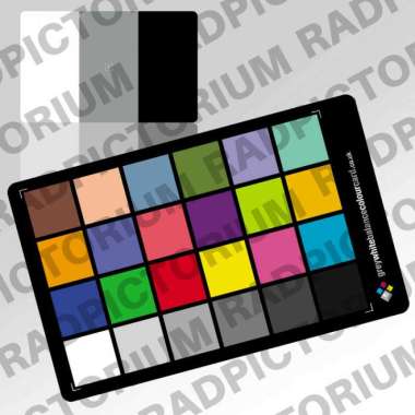 COLOR CHECKER CARD 3X2 - GREY WHITE BALANCE COLOUR CARD 14X8.5 CM