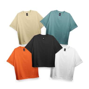 BENIDSON Kaos Polos Oversized Tshirt 24s Black, Cream, Nile Blue, White, Orange Benhur M