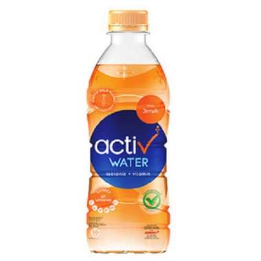 ACTIV WATER ORANGE MINUMAN ISOTONIC DAN VITAMIN 380 ML