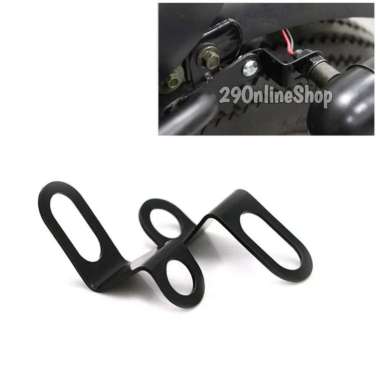 plat pelat bracket braket holder lampu led sen rem motor custom