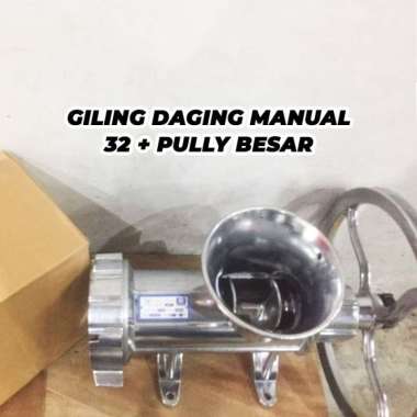 SEAGULL Giling Daging Gilingan Daging Manual no. 32 Pully Pulley