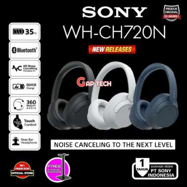 Sony WH CH720N / CH 720N Successor WH CH710N NC Bluetooth Headphone Original White
