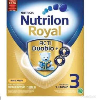 Promo Harga Nutrilon Royal 3 Susu Pertumbuhan Madu 1800 gr - Blibli