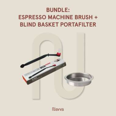 1 SET SIKAT + BASKET BLIND PORTAFILTER ESPRESSO MACHINE / MESIN KOPI - LORENA