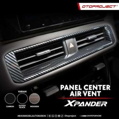 Otoproject Panel Air Vent AC All New Xpander atau Xpander Cross Center Black Piano