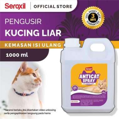 Seroxil Isi Ulang Pengusir Kucing Bab Pup Sembarangan 1 Liter
